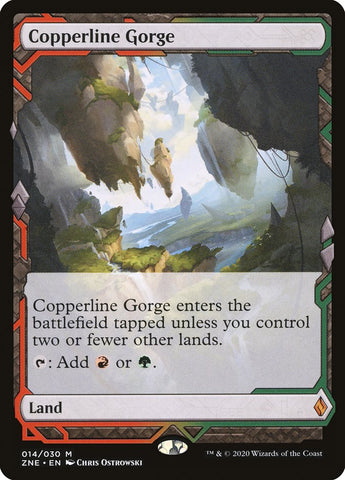 Copperline Gorge [Zendikar Rising Expeditions] (ZNE 14)