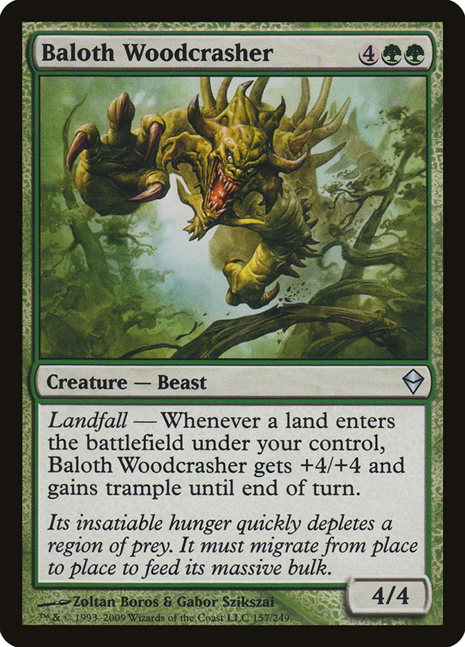 Baloth Woodcrasher [Zendikar] (ZEN 157)