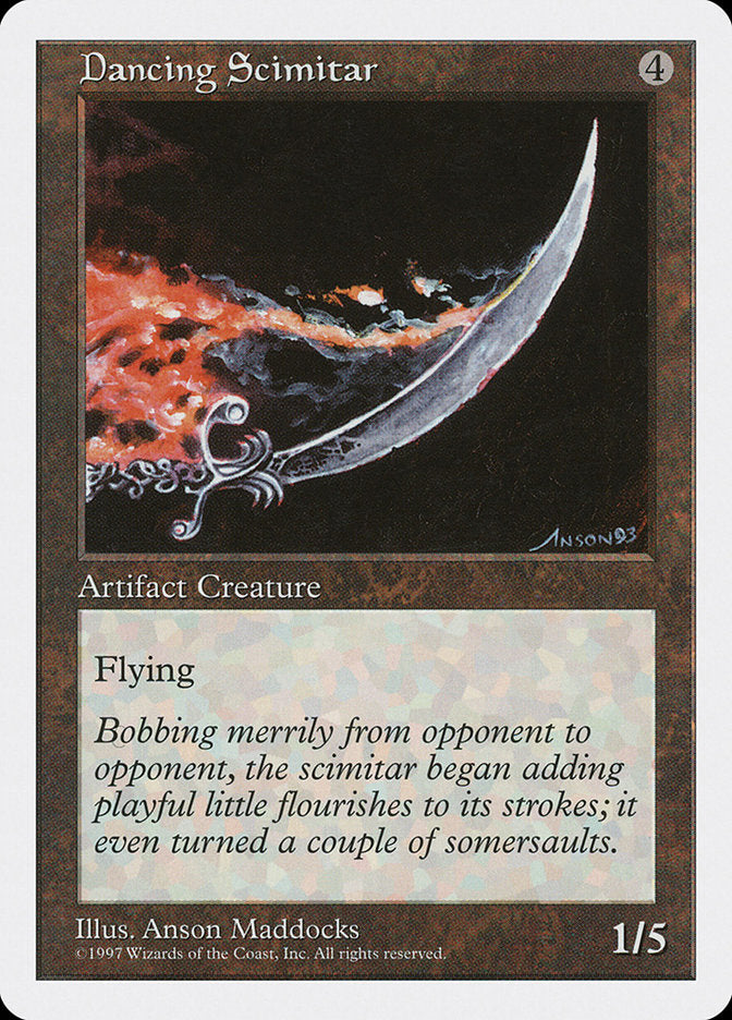 Dancing Scimitar [Fifth Edition] (5ED 362)