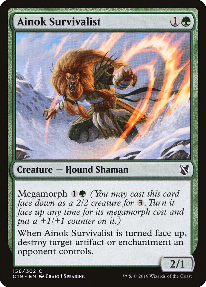 Ainok Survivalist [Commander 2019] (C19 156)