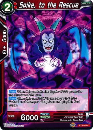 Spike, to the Rescue [BT5-020]