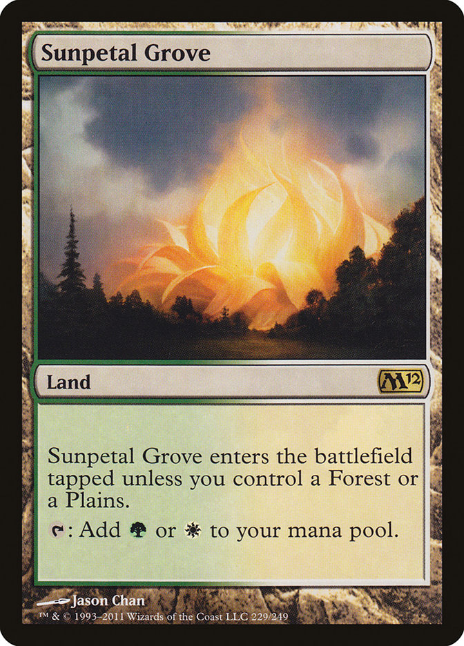 Sunpetal Grove [Magic 2012] (M12 229)