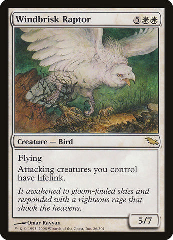Windbrisk Raptor [Shadowmoor] (SHM 26)