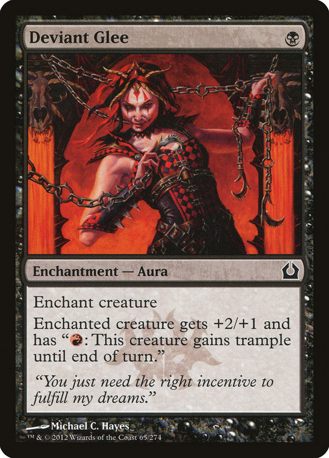 Deviant Glee [Return to Ravnica] (RTR 65)