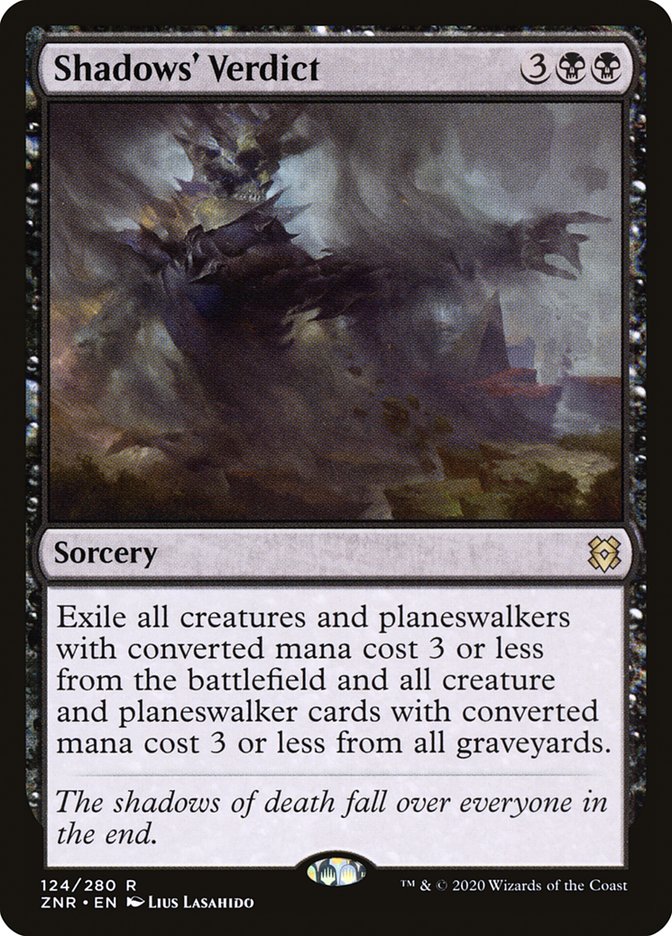 Shadows' Verdict [Zendikar Rising] (ZNR 124)