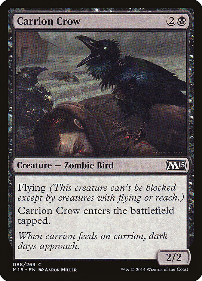 Carrion Crow [Magic 2015] (M15 88)
