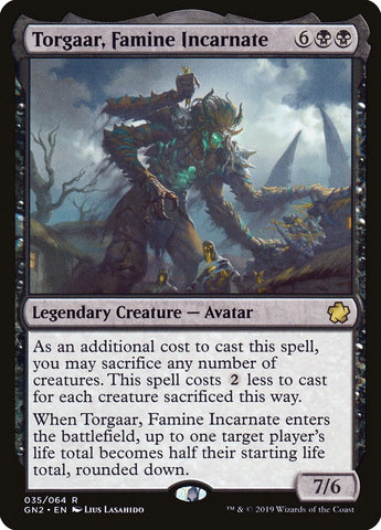 Torgaar, Famine Incarnate [Game Night 2019] (GN2 35)