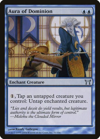 Aura of Dominion [Champions of Kamigawa] (CHK 51)