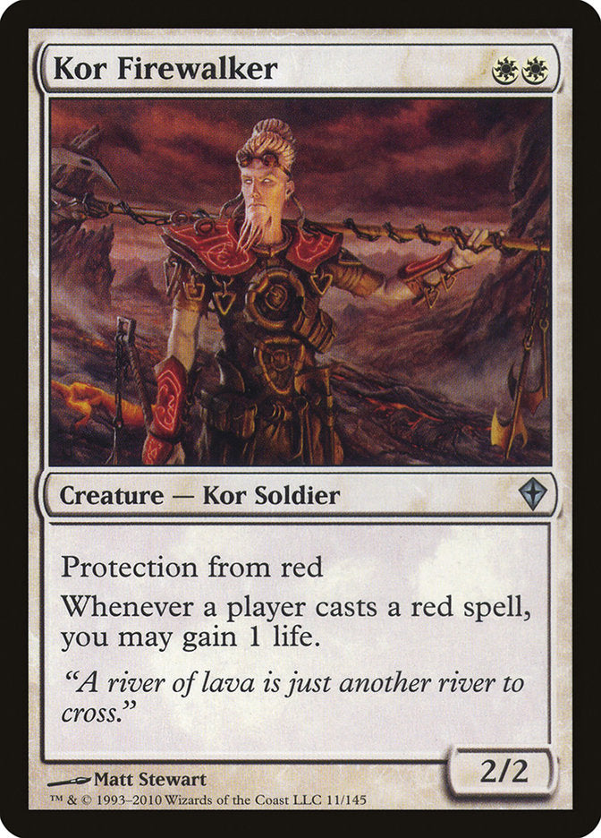 Kor Firewalker [Worldwake] (WWK 11)