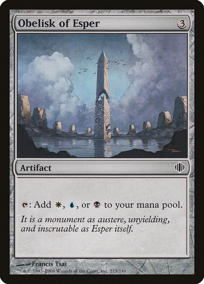 Obelisk of Esper [Shards of Alara] (ALA 213)