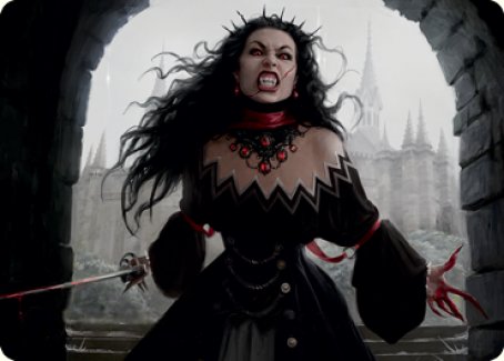 Voldaren Stinger Art Card [Innistrad: Midnight Hunt Art Series] (AMID 46)