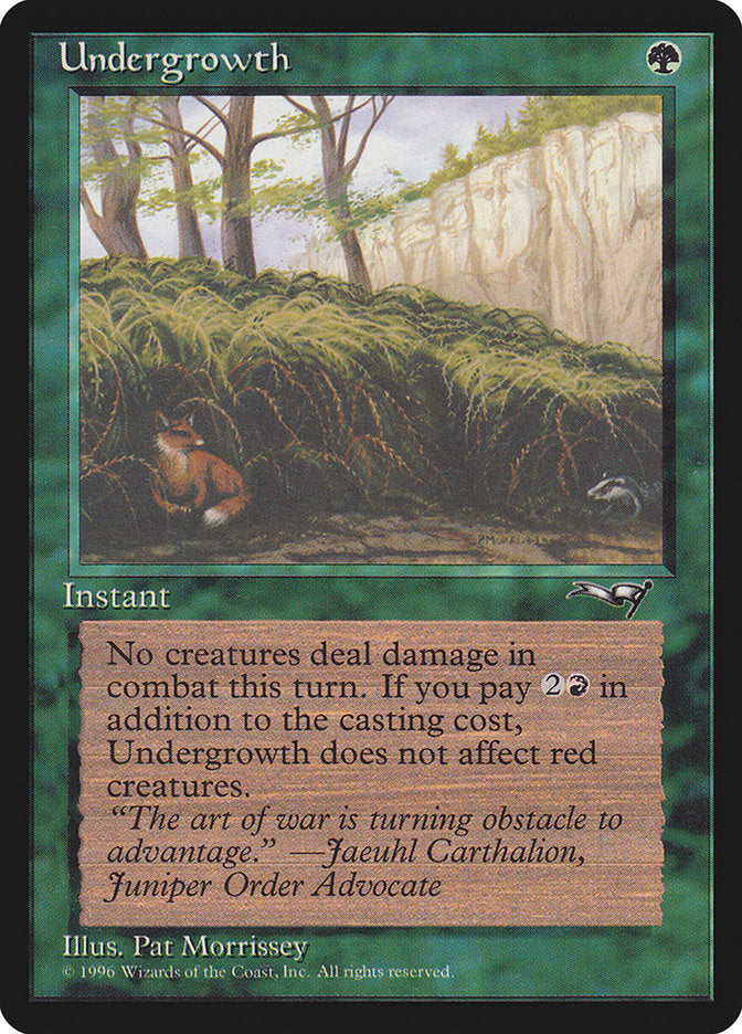 Undergrowth (Fox Art) [Alliances] (ALL 102A)