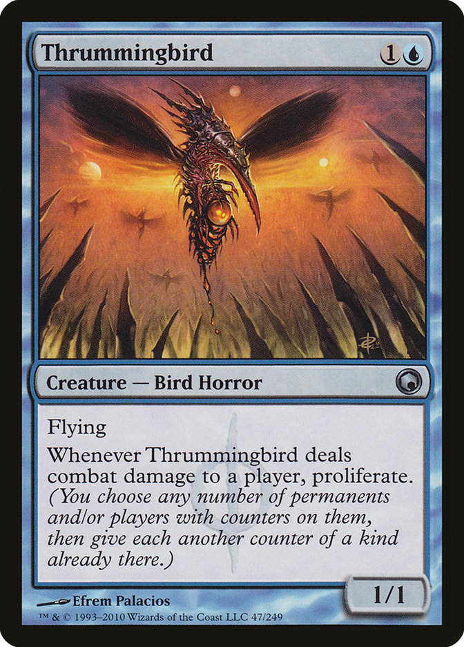Thrummingbird [Scars of Mirrodin] (SOM 47)
