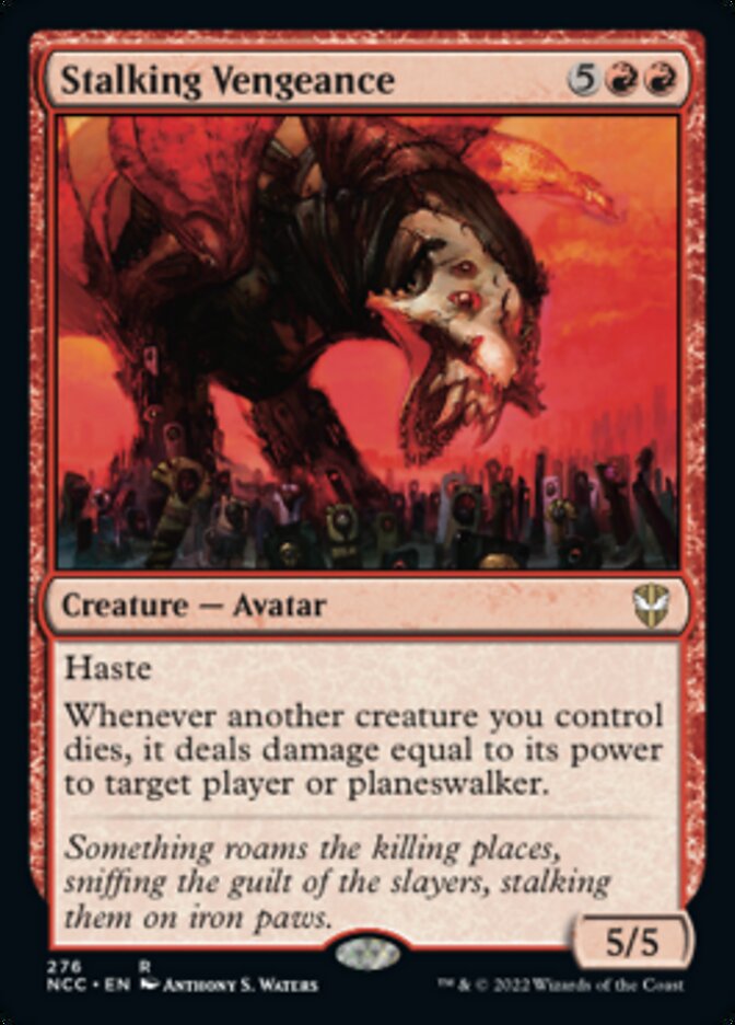 Stalking Vengeance [Streets of New Capenna Commander] (NCC 276)