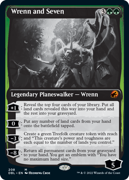 Wrenn and Seven [Innistrad: Double Feature] (DBL 208)