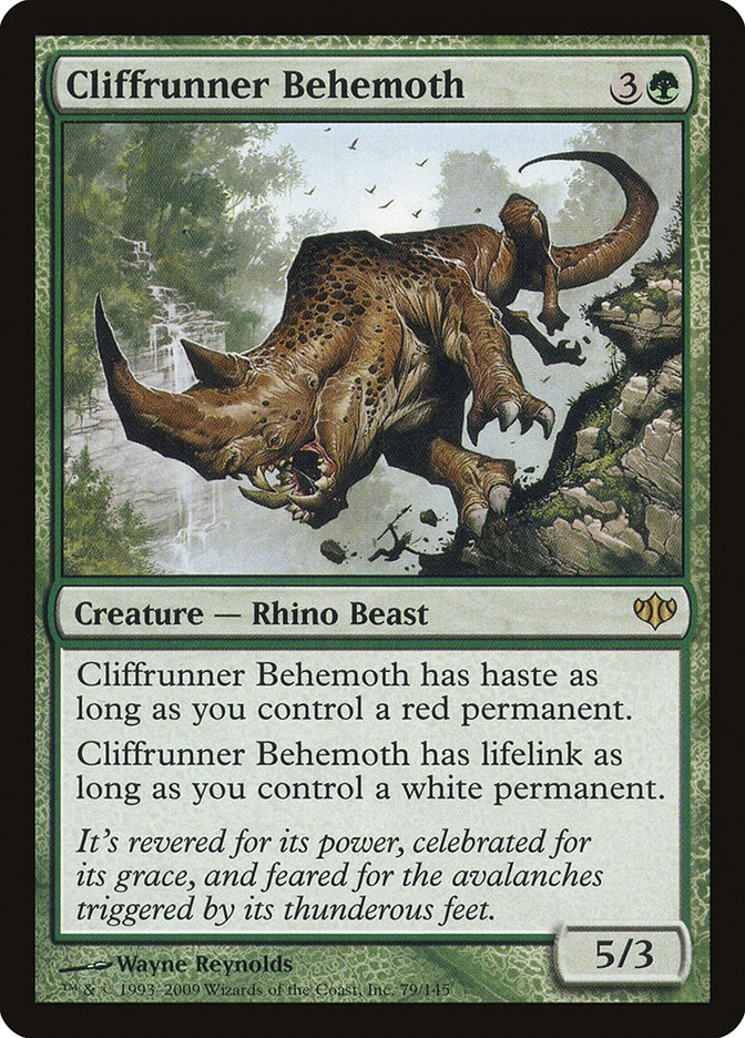 Cliffrunner Behemoth [Conflux] (CON 79)