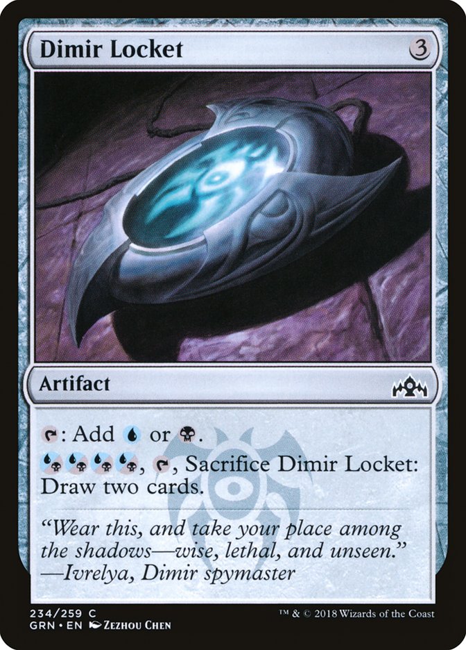 Dimir Locket [Guilds of Ravnica] (GRN 234)