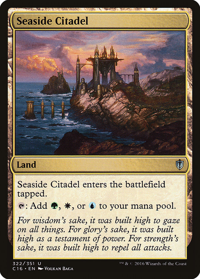 Seaside Citadel [Commander 2016] (C16 322)
