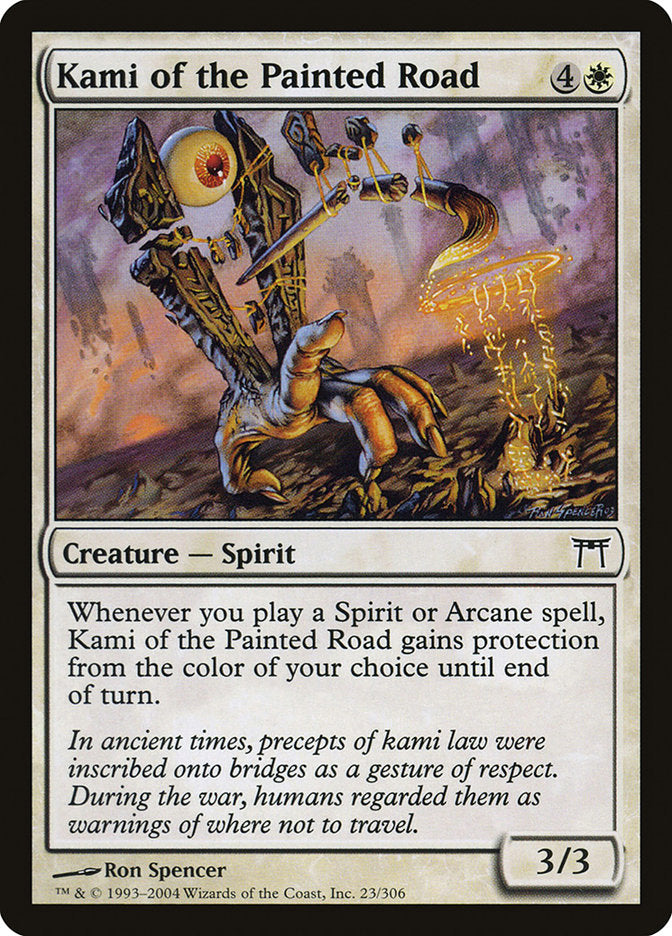 Kami of the Painted Road [Champions of Kamigawa] (CHK 23)