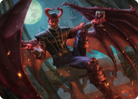 Raphael, Fiendish Savior Art Card [Commander Legends: Battle for Baldur's Gate Art Series]