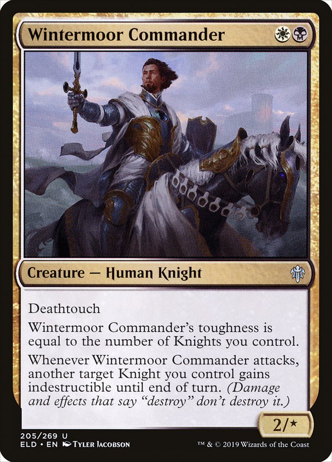 Wintermoor Commander [Throne of Eldraine] (ELD 205)