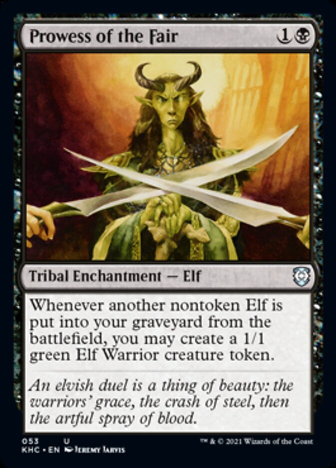 Prowess of the Fair [Kaldheim Commander] (KHC 53)
