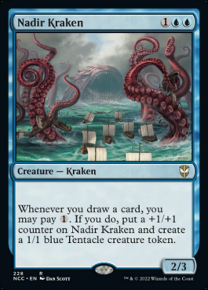 Nadir Kraken [Streets of New Capenna Commander] (NCC 228)