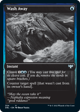 Wash Away [Innistrad: Double Feature] (DBL 354)