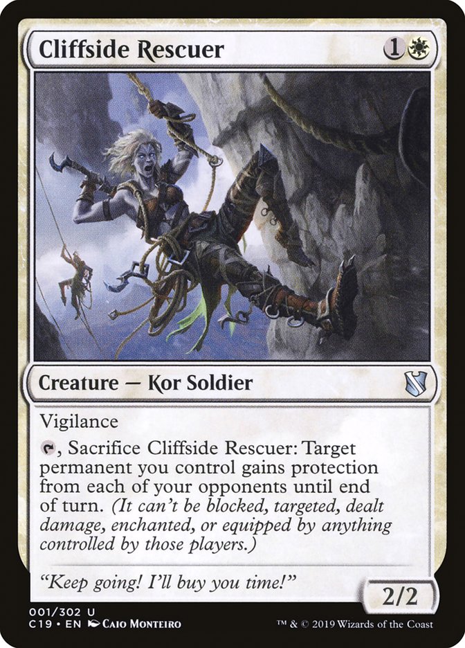 Cliffside Rescuer [Commander 2019] (C19 1)