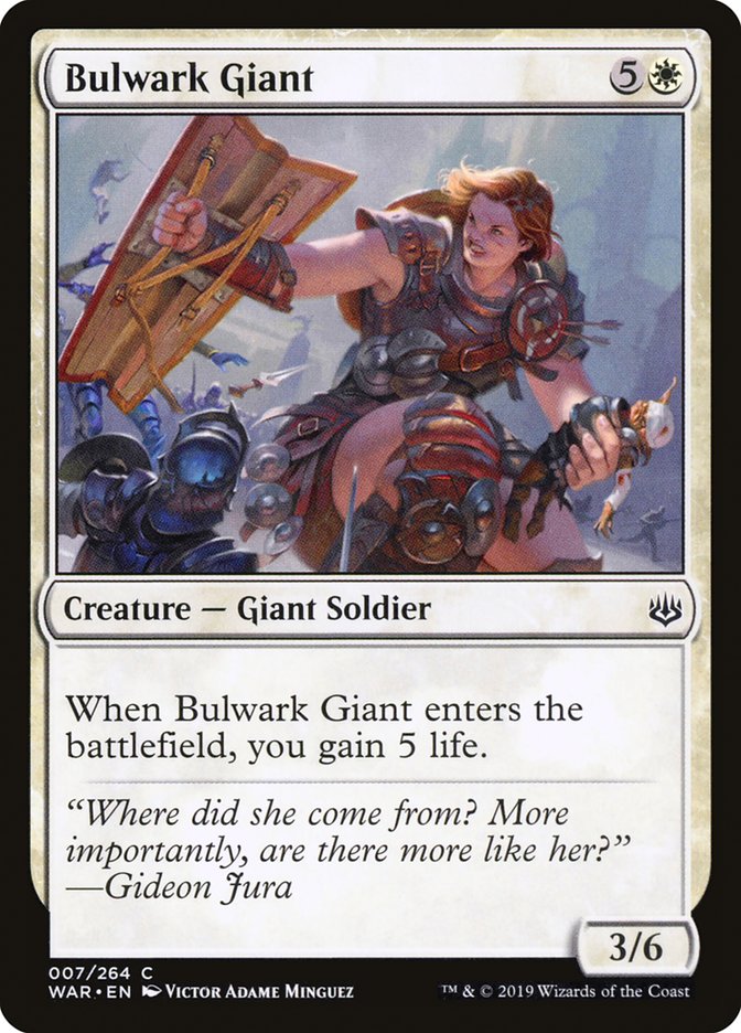 Bulwark Giant [War of the Spark] (WAR 7)