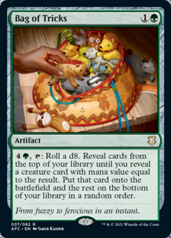 Bag of Tricks [Dungeons & Dragons: Adventures in the Forgotten Realms Commander] (AFC 37)