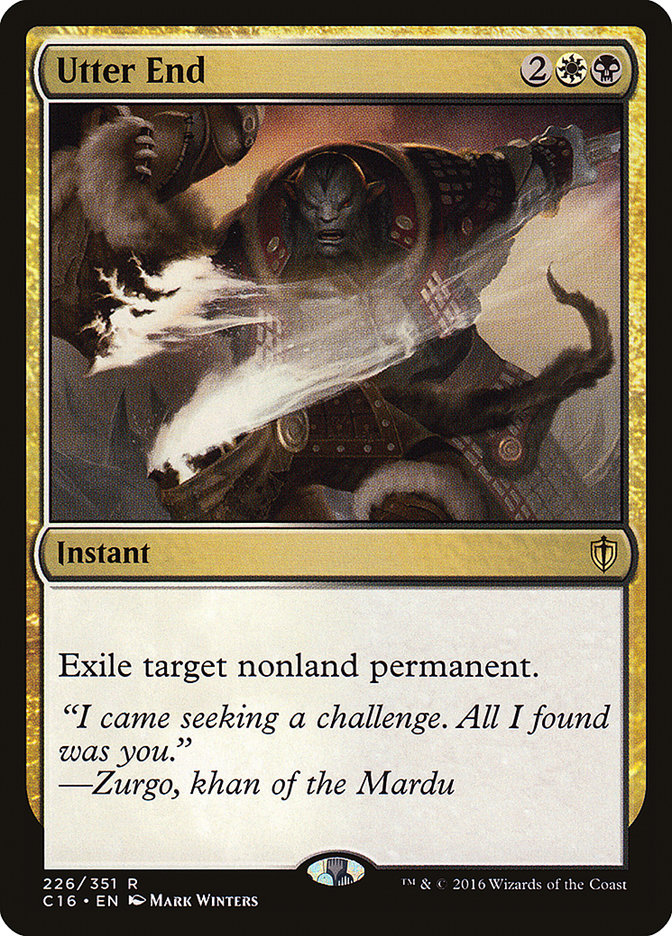 Utter End [Commander 2016] (C16 226)