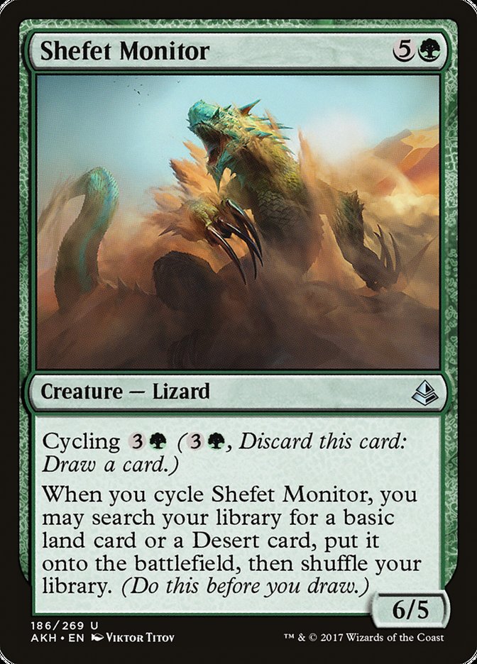 Shefet Monitor [Amonkhet] (AKH 186)