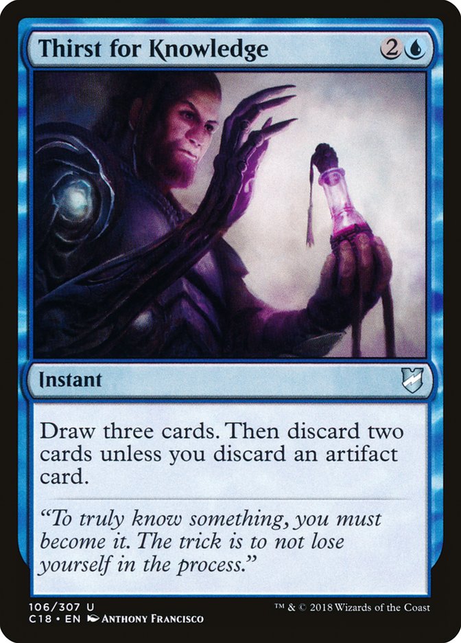 Thirst for Knowledge [Commander 2018] (C18 106)