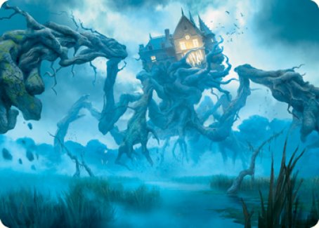 Creeping Inn Art Card [Innistrad: Midnight Hunt Art Series] (AMID 34)