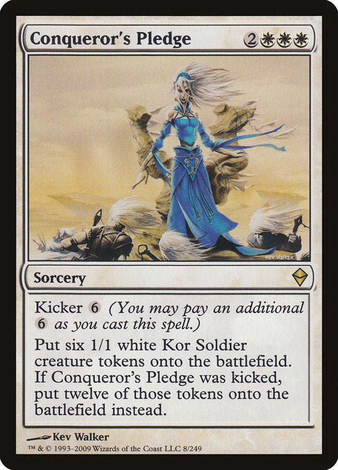 Conqueror's Pledge [Zendikar] (ZEN 8)