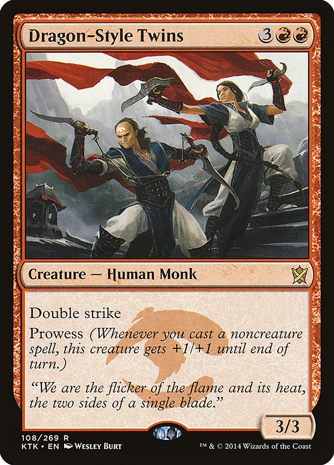 Dragon-Style Twins [Khans of Tarkir] (KTK 108)