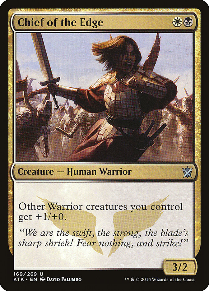 Chief of the Edge [Khans of Tarkir] (KTK 169)