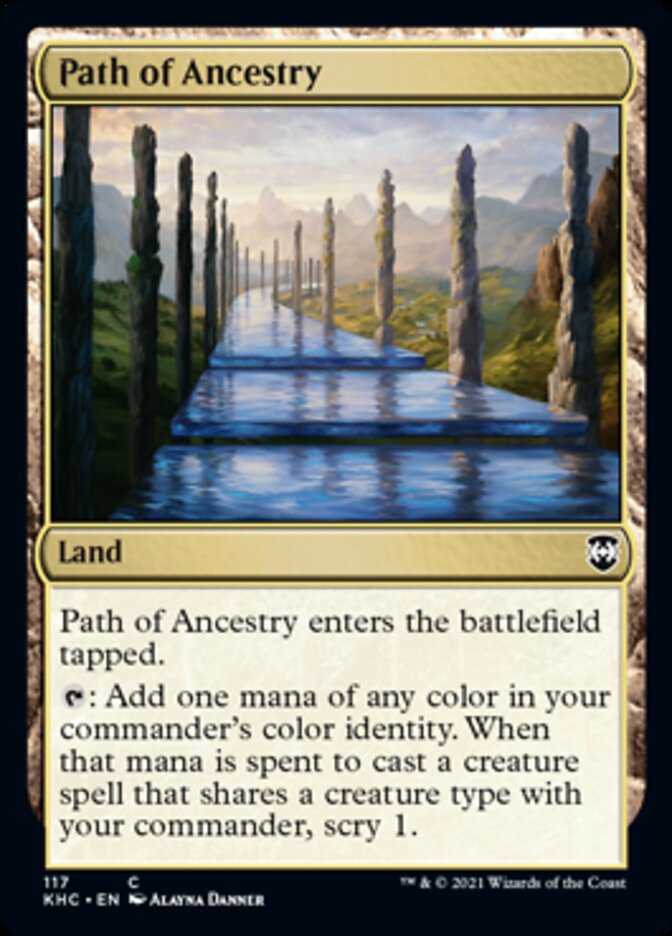 Path of Ancestry [Kaldheim Commander] (KHC 117)