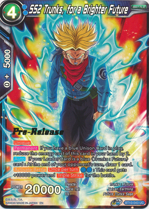 SS2 Trunks, for a Brighter Future [BT10-043]