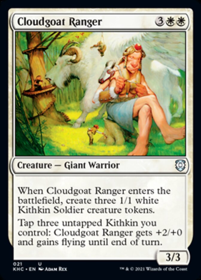 Cloudgoat Ranger [Kaldheim Commander] (KHC 21)