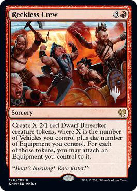 Reckless Crew [Kaldheim Promo Pack] (PKHM 146)