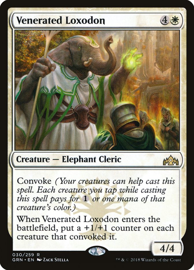 Venerated Loxodon [Guilds of Ravnica] (GRN 30)