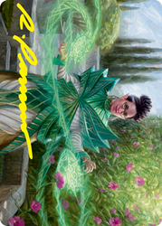 Kianne, Dean of Substance Art Card (Gold-Stamped Signature) [Strixhaven: School of Mages Art Series] (ASTX 51)