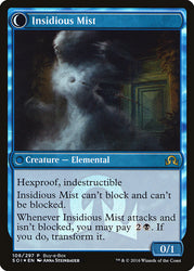 Elusive Tormentor // Insidious Mist (Buy-A-Box) [Shadows over Innistrad Promos] (PSOI 108)