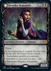 Henrika Domnathi // Henrika, Infernal Seer (Showcase Fang Frame) [Innistrad: Crimson Vow] (VOW 293)