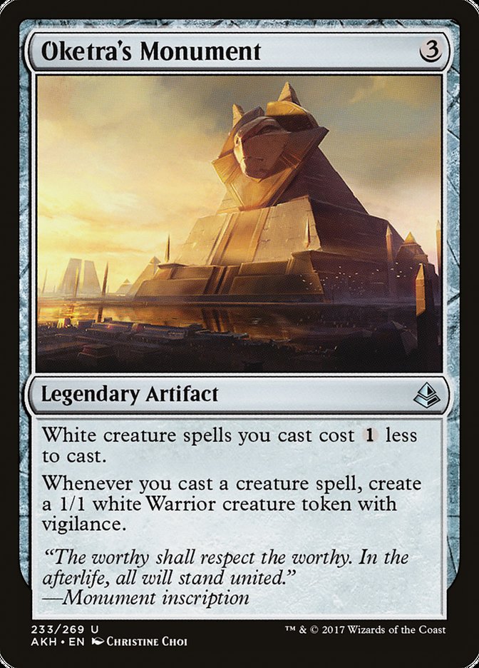Oketra's Monument [Amonkhet] (AKH 233)