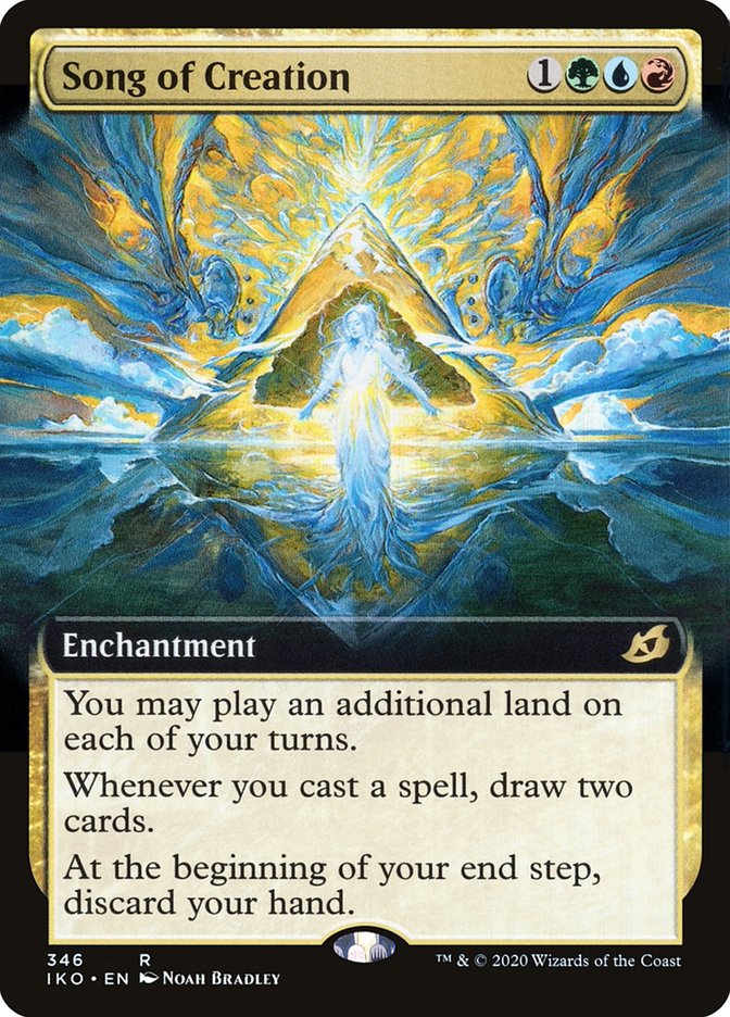 Song of Creation (Extended Art) [Ikoria: Lair of Behemoths] (IKO 346)