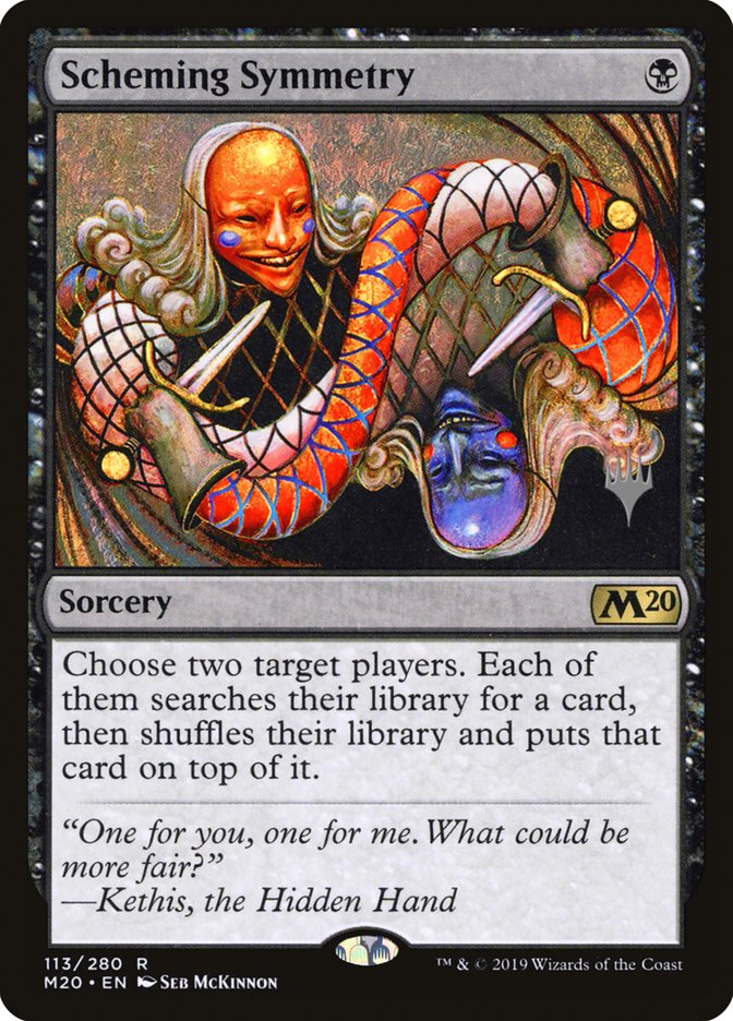 Scheming Symmetry (Promo Pack) [Core Set 2020 Promos] (PM20 113P)