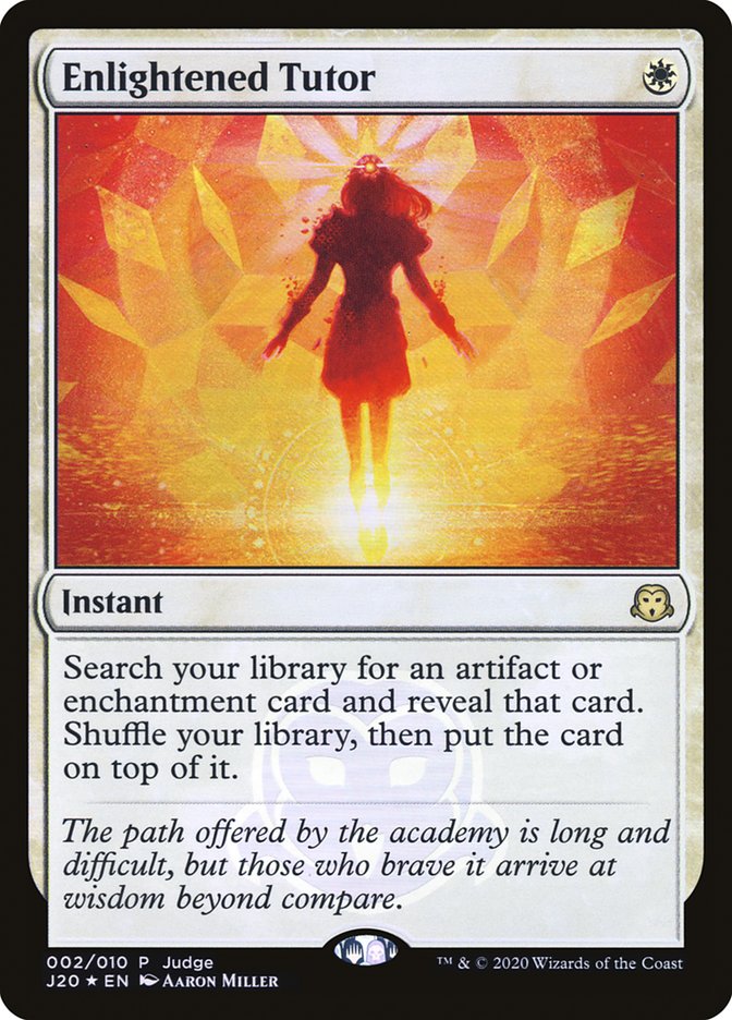 Enlightened Tutor [Judge Gift Cards 2020] (J20 2)